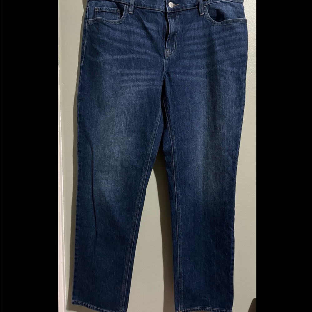 Old Navy Dark Blue Boyfriend Jeans